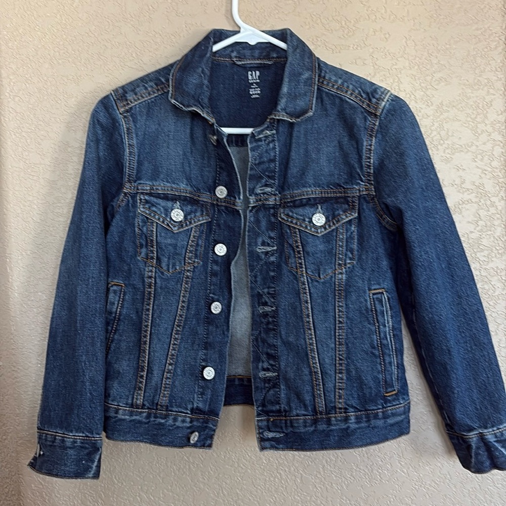Gap denim jacket. Kids size M